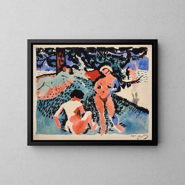 Le Repos - André Derain — oprawiony obraz na ścianie