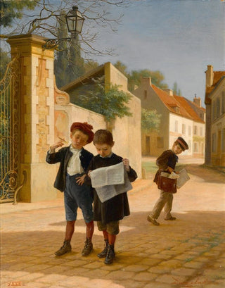 Farces d'écoliers - André Henri Dargelas — widok dzieła