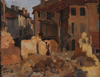 Andr Victor douard Devambez - Ruines rue Mautrot.webp