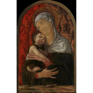 Andrea Mantegna - Madonna and Child with Seraphim and Cherubim.webp