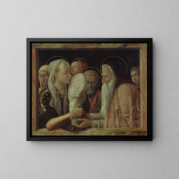 La Présentation - Andrea Mantegna — oprawiony obraz na ścianie
