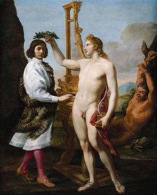 Andrea Sacchi - Marcantonio Pasqualini Crowned By Apollo.webp