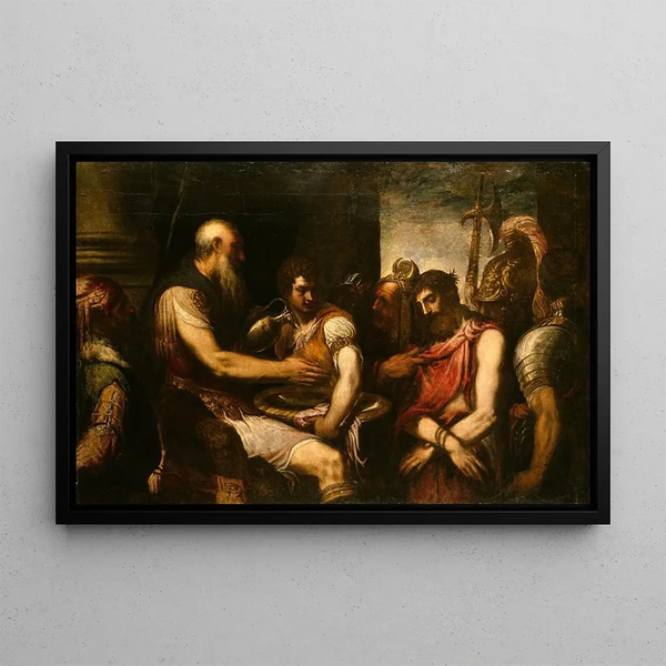 Andrea Schiavone - Christ before Pilate.webp