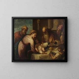Andrea Schiavone - Presentation in the Temple.webp