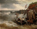 Marine - Andreas Achenbach — widok dzieła