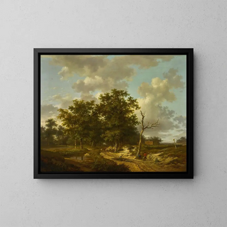 Andreas Schelfhout - Summer landscape.webp