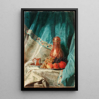 Andrzej Jerzy Mniszech - Still life with a chocolatier.webp