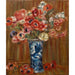 Reprodukcja obrazu Anemony w wazonie z Delft - Pierre-Auguste Renoir
