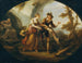 Miranda i Ferdinand - Angelica Kauffman — widok dzieła