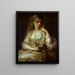Portret damy w stroju kapłanki - Angelica Kauffman — oprawiony obraz na ścianie