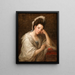 Portret pani Helen Dorothea Daniel - Angelica Kauffman — oprawiony obraz na ścianie