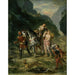 Reprodukcja obrazu Aniołka i rannego Médora - Eugène Delacroix