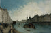 Le quai de la Mégisserie et le Pont au Change actuel 1er arrondissement - Angelo Garbizza — widok dzieła