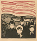 Angoisse - Edvard Munch — widok dzieła