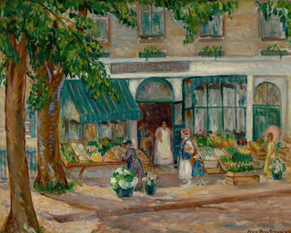 Marché de Ketchopolus, Rockport, Massachusetts - Ann Brockman — widok dzieła