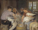 Plumer les oies - Anna Ancher — widok dzieła