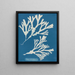 z tuszem wylewowym - Anna Atkins — oprawiony obraz na ścianie