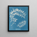 Sargasses plumeuses - Anna Atkins — oprawiony obraz na ścianie
