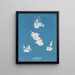 Port de plaisance de Vaucheria - Anna Atkins — oprawiony obraz na ścianie