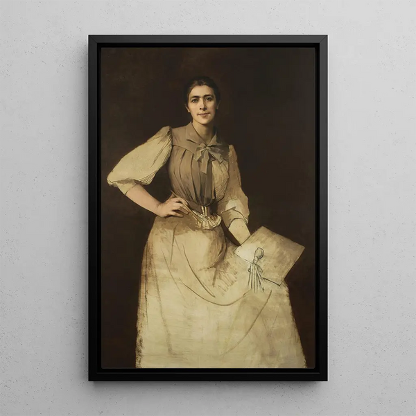Reprodukcja obrazu autoportret - Anna Bilińska-Bohdanowicz