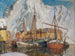 Le port de Svolvaer, Lofoten - Anna Boberg — widok dzieła