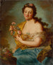 Autoportret w kwiatach - Anna Dorothea Therbusch — widok dzieła