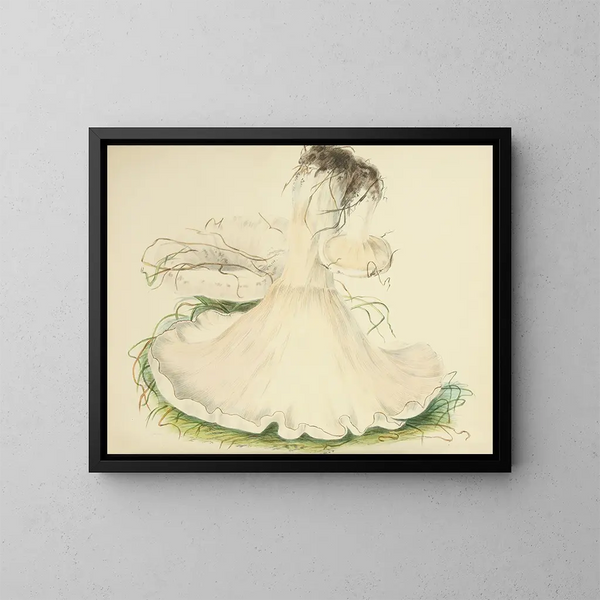 Ilustracje brytyjskiej mykologii Pl79 - Anna Maria Hussey — oprawiony obraz na ścianie