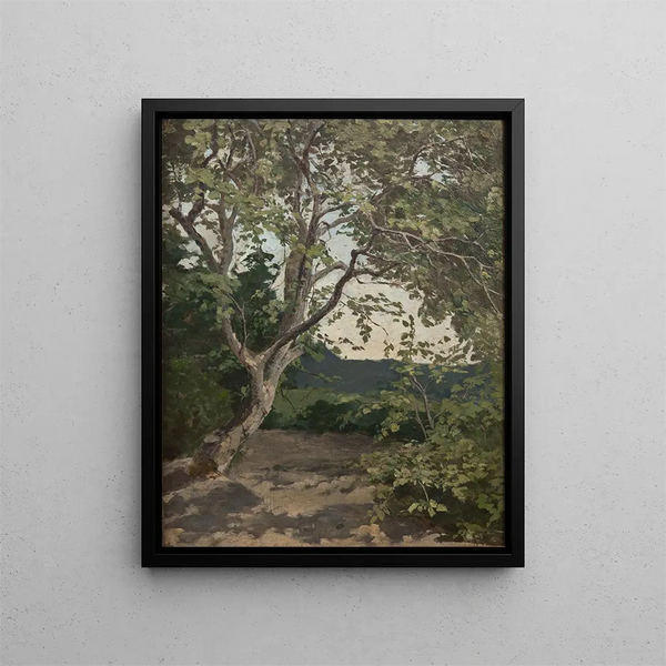 Une étude d'arbre - Anna Nordlander — oprawiony obraz na ścianie