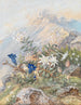 Gentiana i Edelweiss - Anna Stainer-Knittel — widok dzieła