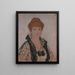 Portret Katherine S. Dreier - Anne Goldthwaite — oprawiony obraz na ścianie