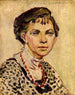 Autoportret - Anne Goldthwaite — widok dzieła
