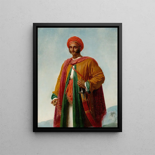 Anne Louis GirodetTrioson - Study for Portrait of an Indian.webp