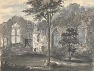 Anne Rushout - Abbey at Birkenhead 1830.webp