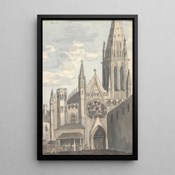 Reprodukcja obrazu Saint-Pierre Caen - Anne Rushout