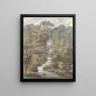 Anne Rushout - Temple and Falls Sezincote.webp