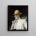 William Merritt Chase - Annie Traquair Lang — oprawiony obraz na ścianie
