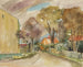 Rue d'automne - Anny Dollschein — widok dzieła