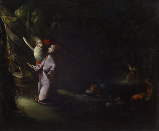 Le Christ au mont des Oliviers - Anonyme — widok dzieła