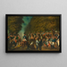 La fête militaire au Prater le 18 octobre 1814 - Anonyme — oprawiony obraz na ścianie