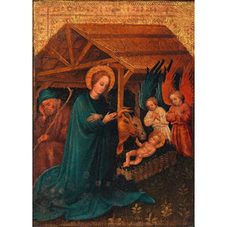 Narodziny Chrystusa - Anonim — widok dzieła