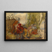 Figures dans un paysage - Anonyme — oprawiony obraz na ścianie