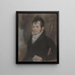 George Edward Blake - Anonyme — oprawiony obraz na ścianie