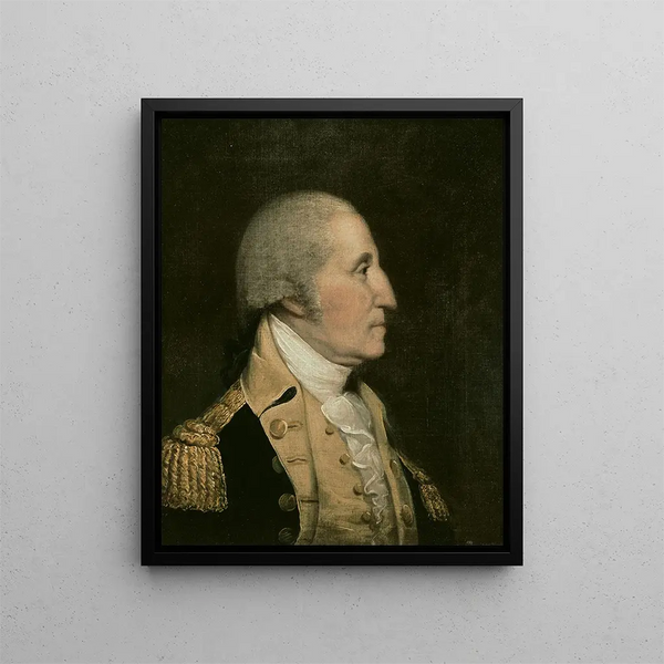 George Washington - Anonim — oprawiony obraz na ścianie