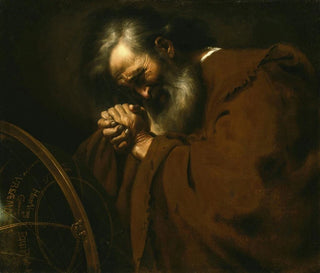 Heraklit, filozof we łzach - Anonim — widok dzieła