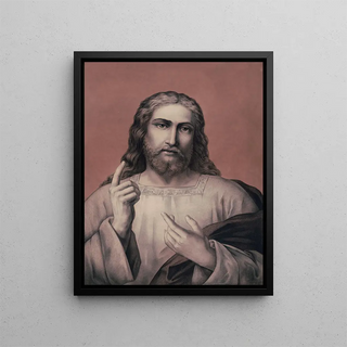 Jezus Chrystus - Nieznany — oprawiony obraz na ścianie