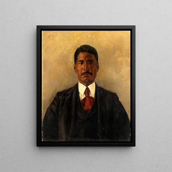 José Lewis à l'Indien Papago - Anonyme — oprawiony obraz na ścianie
