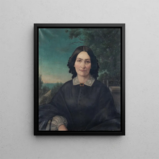 Julia Hulbert Hubbard - Anonyme — oprawiony obraz na ścianie