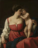 La Vierge à l'Enfant Jésus - Anonimowy — widok dzieła