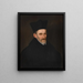 portret Léonarda de Lessius - Anonimowy — oprawiony obraz na ścianie