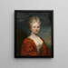 portret Theresia Mathilda Schilders - Anonimowy — oprawiony obraz na ścianie